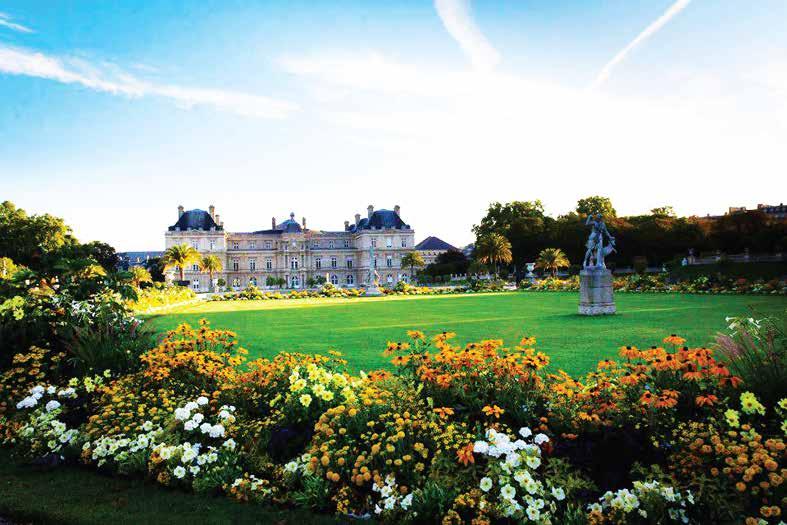 JARDIM DE LUXEMBURGO, O MAIOR E MAIS QUERIDO PARQUE DE PARIS O Jardim de Luxemburgo é o maior parque público de Paris, com quase 230.000 m².