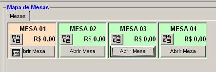 2ª Opção: Abertura de Mesa Clique no menu Vendas, clique em venda