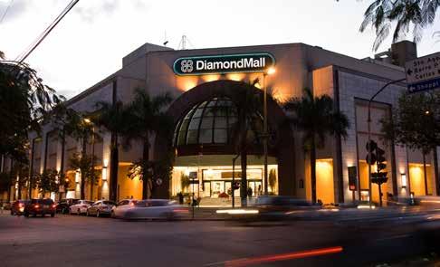 DiamondMall Um shopping center sofisticado, com localização privilegiada, aconchegante e exclusivo.