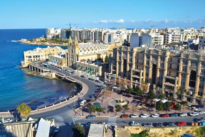 O país Malta é um pequeno e culturalmente rico país no sul do continente europeu.