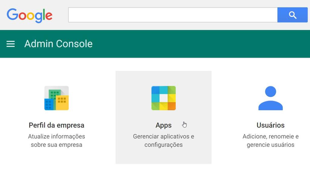 Para começar, vamos acessar a página do Google Groups for Business no Admin Console: 1.