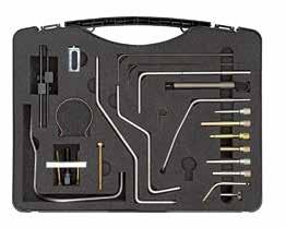 6 TOOL BOXEN Viva a perfeição: Jogo de ferramentas TOOL BOX V03 para as marcas Citroën e Peugeot Para a manutenção da transmissão por correia de um motor da Citroën ou da Peugeot é necessário ter em