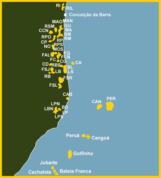 Panorama de Recuperação de Petróleo no Brasil 44 Concessões de Produção - 39 em produção - 5 em desenvolvimento Produção de Óleo: