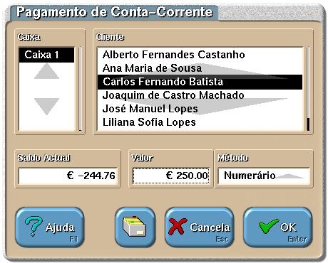 No caso dos clientes associados, em que estão vários clientes associados a um único cliente (Associação), a conta-corrente de todos esses clientes fica liquidada ou efectuar o pagamento da