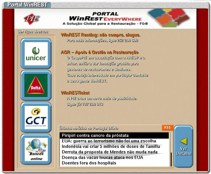 W4 A interacção em tempo real entre o ponto de venda e um sistema centralizado via