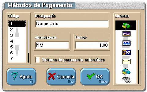 Código Código que identifica o tipo de preço, que pode variar entre 1 a 5 (1 digito numérico). Designação - Descrição do nome do tipo de preço (10 caracteres). 6.1.11.