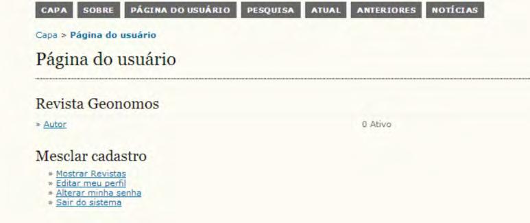 2. Acesso Acesse o sistema com seu login e senha.