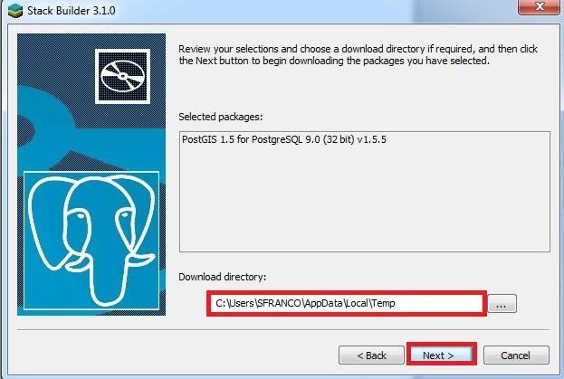 87 Figura 51 Passo 4, Instalação extensão geográfica PostgreSQL/PostGis É necessário aceitar os