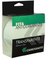 012505912 Fita antiderrapante preta/amarela 5 metros Fita Antiderrapante Transparente Rolo com 5 