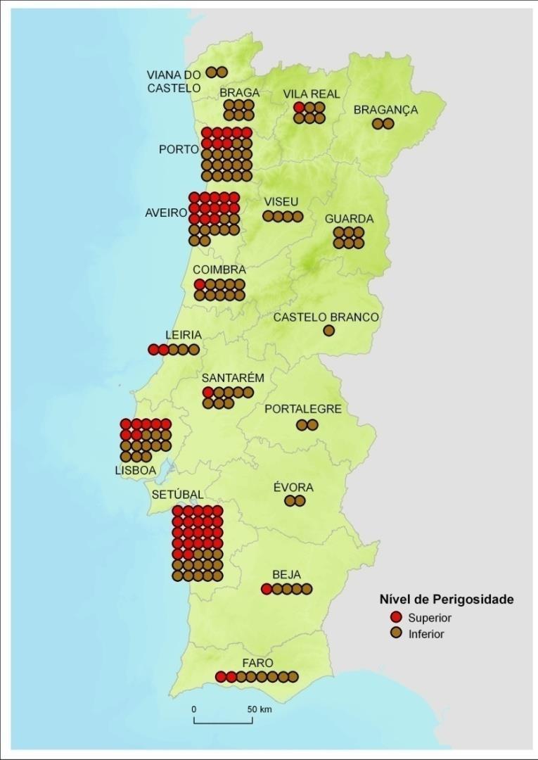 Estabelecimentos abrangidos Agosto 2016: 135 nível inferior 62 nível superior (lista disponível online,