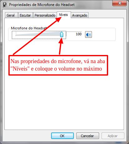 no botão Definir padrão, depois clique no botão Propriedades conforme a