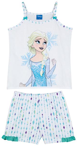 21252-001 SHORT DOLL FROZEN 1110 BRANCO Tamanhos-sizes-talles: 4 6