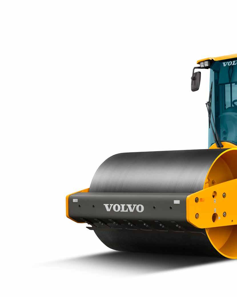 A experiência Volvo Frequência variável Ajuste facilmente a frequência de vibração no console do operador para compensar a mudança de tipos de solo e condições.