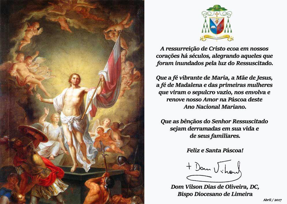 Oração depois da Comunhão Oremos: Guardai, ó Deus, a vossa Igreja sob a vossa constante proteção para que, renovados pelos sacramentos pascais, cheguemos à luz da ressurreição.