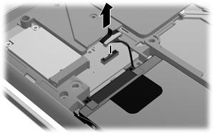 8. Levante a tampa da unidade de disco rígido, retirando-a do computador (2). 9.