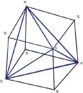 Matemática - Gabarit Grups I e J a QUESTÃO: (,0 pnts) Avaliadr Revisr Calcule vlume de um tetraedr regular cujs vértices fram esclhids dentre s vértices de um cub de m de vlume.