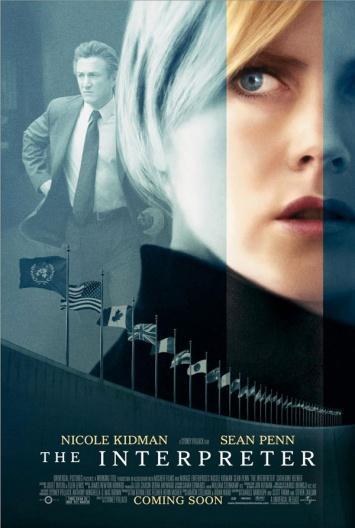 Cartaz do filme A intérprete, com Nicole Kidman. Fonte: filmeja.