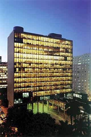 Edifício do Ministério da Educação e Cultura Lúcio Costa, Oscar Niemeyer, Affonso Eduardo Reidy,