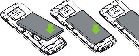 Inserir a bateria 2.3 Carregando a bateria Conecte o carregador da bateria ao seu celular e na tomada de energia respectivamente.