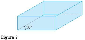 Assim, a altura da caixa, em centímetros, é igual a: (A) 4 (B) 5 (C) 6 (D) 7 (E) 8 17) (UFF RJ) Com o objetivo de construir uma caixa para acondicionar o seu produto,