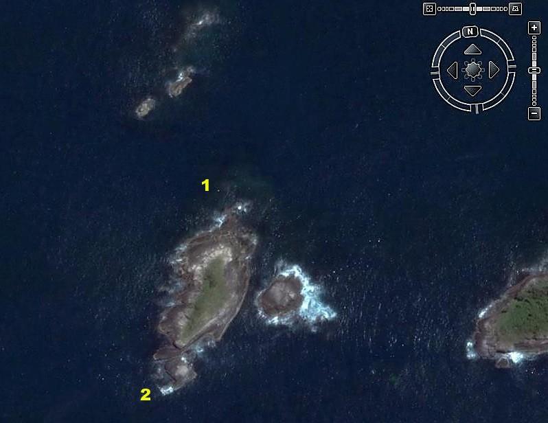 Caracterização do fundo consolidado Ilha Apara Localizada em frente a praia de Toque-toque grande, na posição 23o 50 Sul por 45o 33 Oeste, possui uma área de aproximadamente um hectare e dista cerca