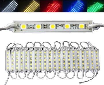 5050 RGB 3x5050 - C/20 Placas"C 8x L 1,5 Cm" 0,78 W 12 V LUZ RGB MULTICORES 120 DP Face 1 20 Obs.