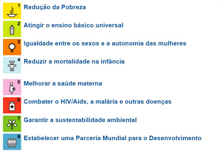 Objetivos de Desenvolvimento do Milênio: agenda