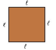 Área do Paralelogramo: A = a* h Área do Quadrado: A = l Área do Losango