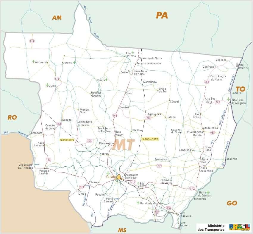 URT s NO MATO GROSSO - 2011 URT IMPLANTADAS/CONDUZIDAS URT FINALIZADA URT EM ESTUDO/IMPLANTAÇÃO (2011-12) PÓLO MÉDIO NORTE 2009: ilpf (85 ha) FAZ.