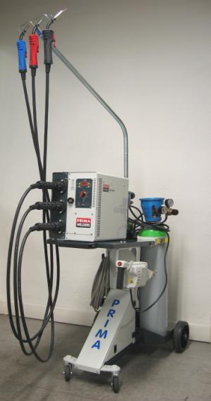 ª 981203) Máquina Soldar MIG/MAG/TIG/Electro Revestido/Tira Mossas.. Equipamento preparado para alumínio* * Necessário definir aquando da compra se é para alumínio.