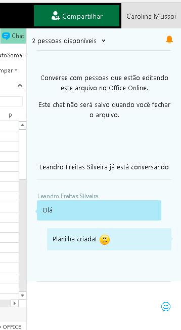 Neste campo você deve digitar as mensagens para os demais contatos. 6.