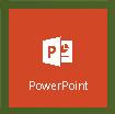 [Power Point Online] 1. Para abrir o Power Point, clique sobre o ladrilho correspondente. 2. A tela a ser aberta apresentará o programa em sua versão Online.
