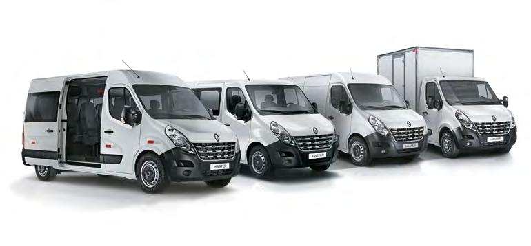 Continue sua experiência com o Renault Master em www.renault.com.br/utilitarios RENAULT CONCESSIONÁRIAS.