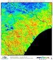 Num comparativo entre os mapas de cada ano nota-se que a área