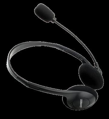 Fone de Ouvido Haste do microfone ajustável Headset com Microfone 602314