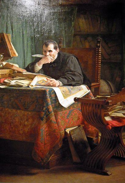 Stefano Ussi, Niccolò Machiavelli (nello studio), 1894!
