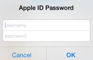 Se já possui um Apple ID, toque em Usar Apple ID existente b. Insira os dados: usuário e senha. Dica: Você também poderá registrar seu Apple ID em Ajustes > itunes e App Sotre.