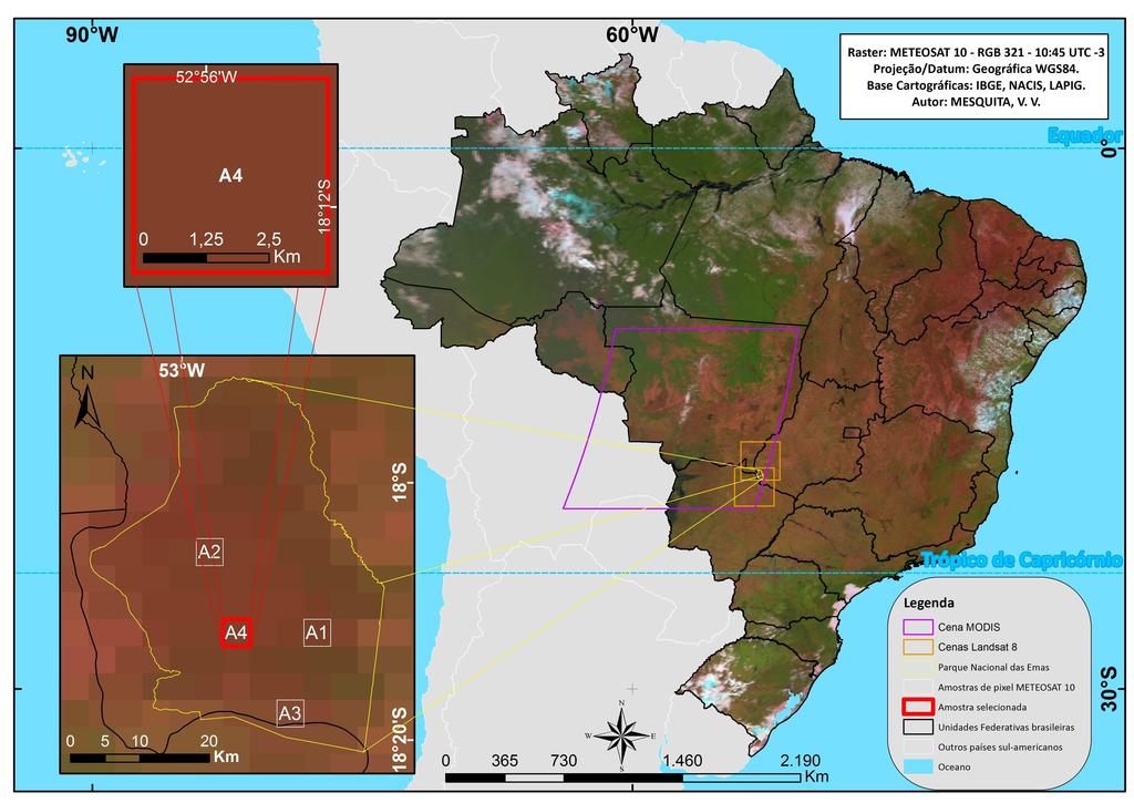 Anais XVII Simpósio Brasileiro de Sensoriamento Remoto - SBSR, João Pessoa-PB, Brasil, 25 a 29 de abril de 2015, INPE Figura 1.