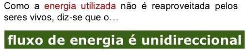 há uma transferência de energia