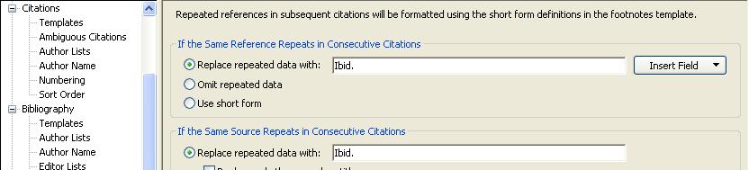 Referências bibliográficas > Possibilidade de utilizar palavra Ibid.