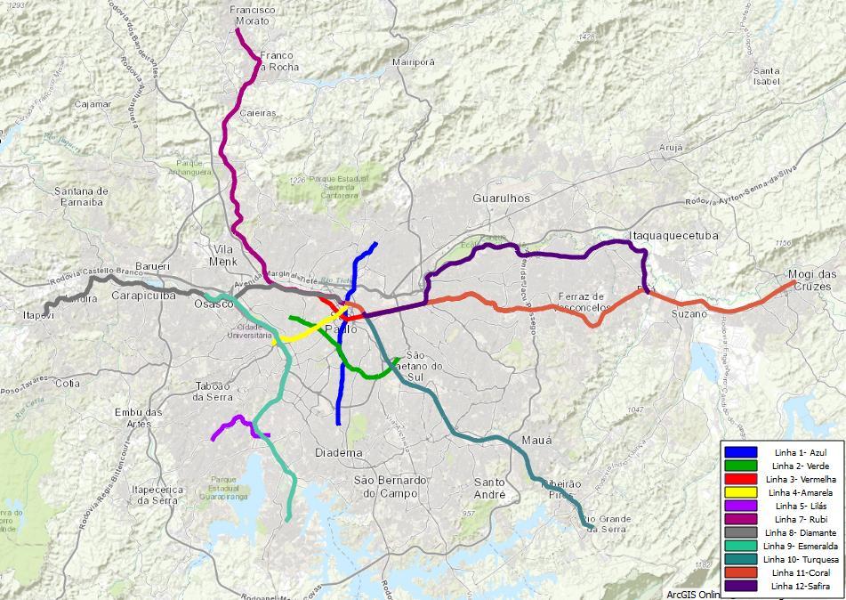 Project overview São Paulo Metropolitan Region 17