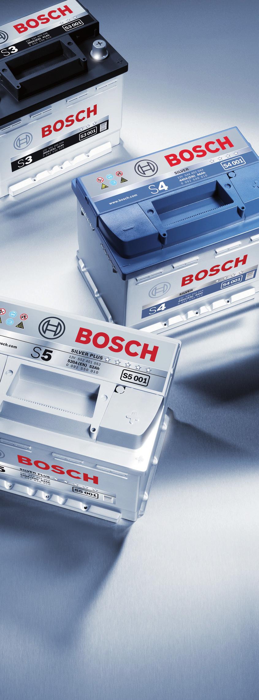 Bosch: o parceiro imprescindível na sua oficina Equipamentos para o serviço de baterias: comprovar, carregar e arrancar de forma profissional.