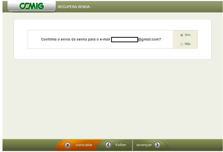 Portanto, para evitar o bloqueio do seu acesso, clicar no link Esqueci minha senha após a primeira tentativa incorreta, definindo