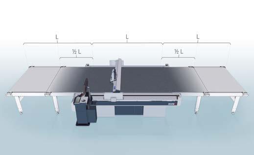 Essa modularidade única torna possível atualizar as mesas de corte Zünd sempre que for necessário por um preço justo. Isto torna o equipamento excepcional e mantém o seu valor ao longo de muitos anos.