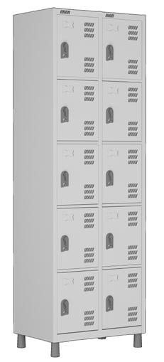 Modelo: RSFL-6 (Fechadura) N de portas 6 gabinete 1820 mm pé nivelador 80 mm gabinete 925 mm Portas 272 x