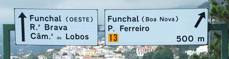 Picture #1 Description of the road and directions to Quinta da Fajã in English You drive from the airport towards Funchal about 14 km on the highway Via Rápida (VR 1) to Exit 13.