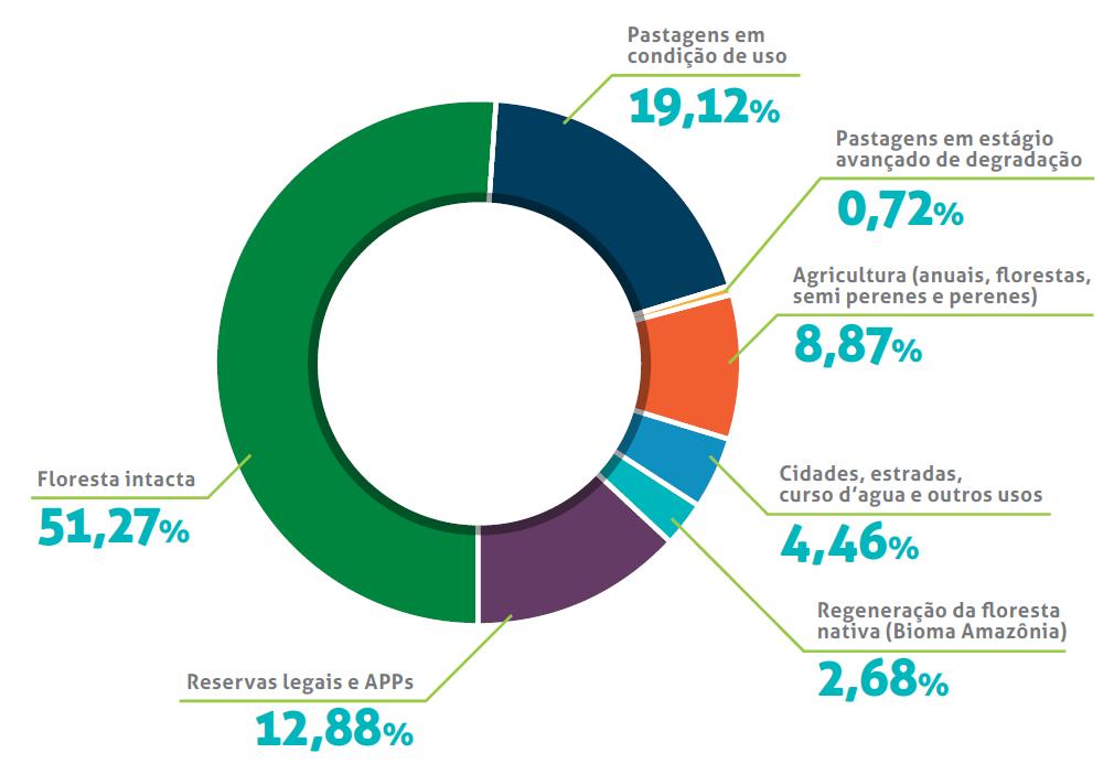 DISTRIBUIÇÃO DO USO DA TERRA NO