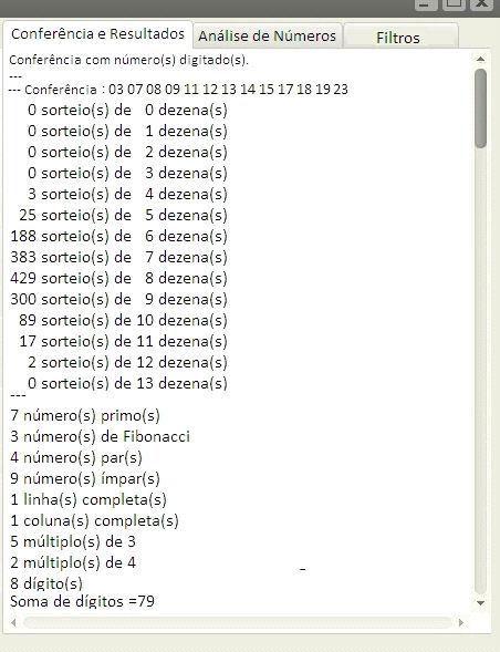 Nosso software revelou dados incríveis. Sorteio com 1,2 ou 3 dezenas do losango nunca ocorreu.