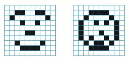 Design Digital O posicionamento do pixel ou ponto em determinados locais do mapa forma também através de sua quantidade e concentração a ilusão de uma figura (Figura 6).
