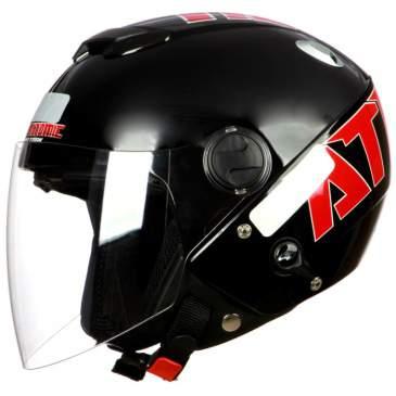 195 CAPACETE NEW ATOMIC PRETO/CINZA 58 2000.